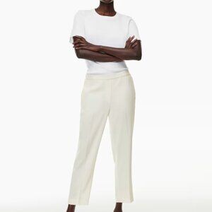 Aritzia White Trousers Size 2